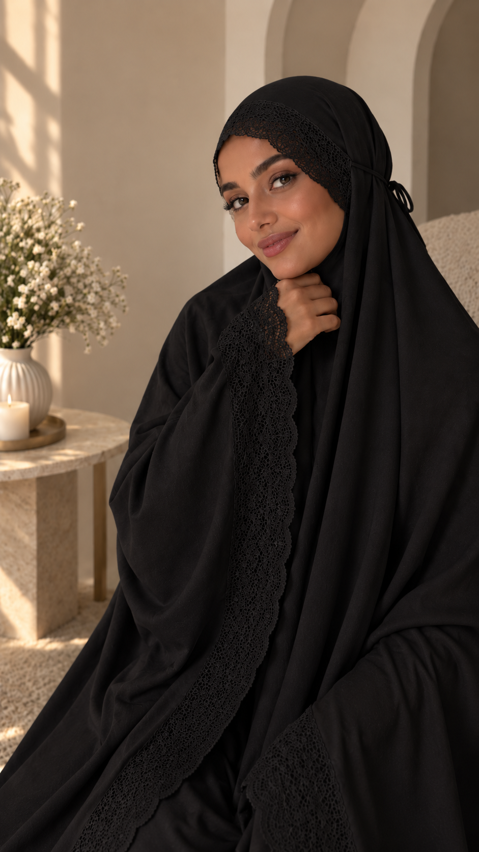 Tenue de prière malaisienne - NOIR